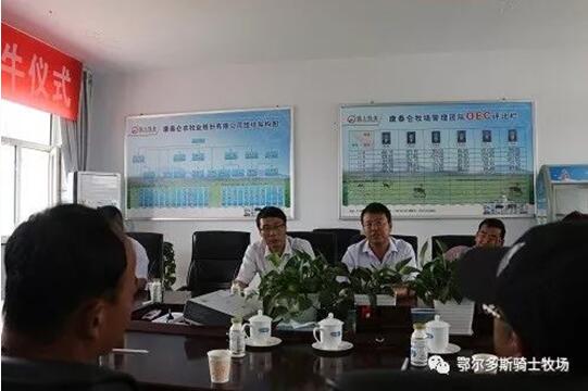 新宝GG集团助力扶贫为贫困户赠送\"希望牛\"